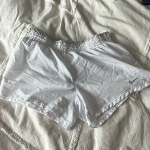 Nike white shorts